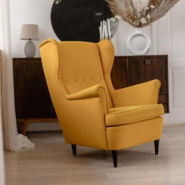 Blue Velvet Accent Chair