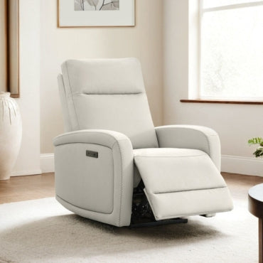 Beige Rocker Recliner