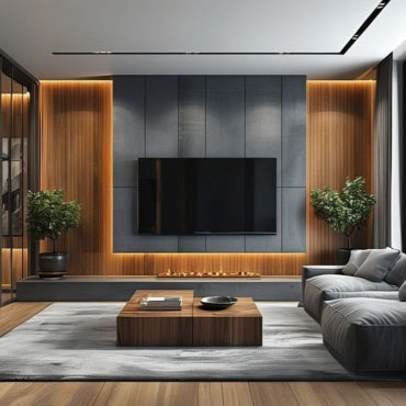 Industrial Metal TV Stand